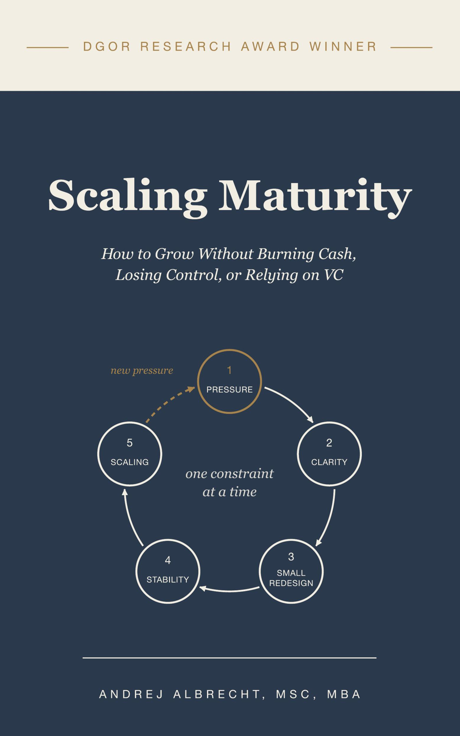 Front cover of Scaling Maturity